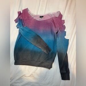 VENUS Ombre Cutout Sweater